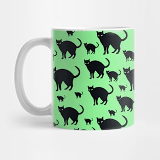 Black Cat on items / Cat Lovers / Face mask and more Mug